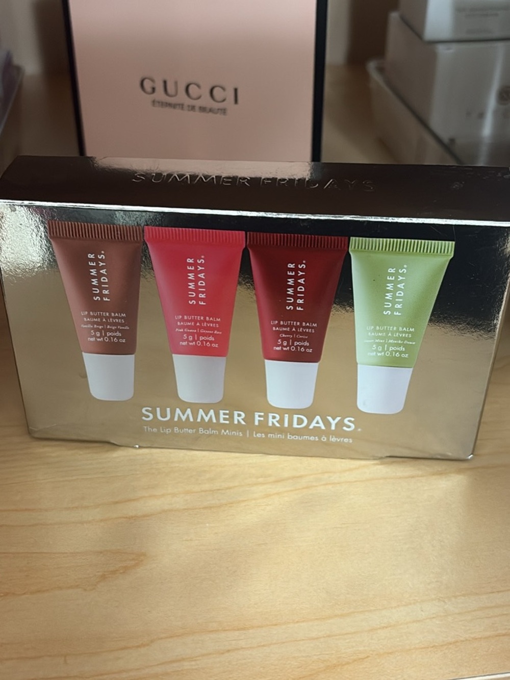 Summer Fridays Mini Lip Butter Balm Set - Blush, Coral, Berry, Mint